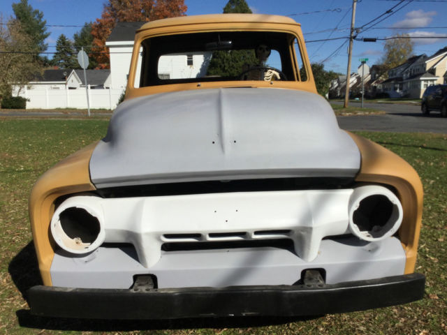 1954 Gold Ford F-100 pickup