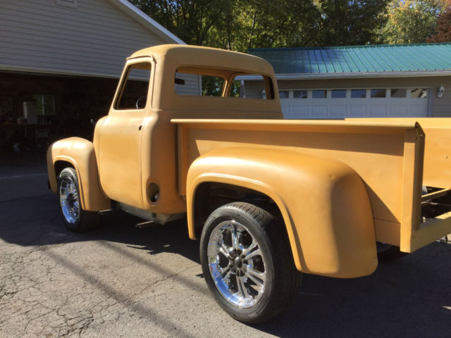 1954 Gold Ford F-100 pickup