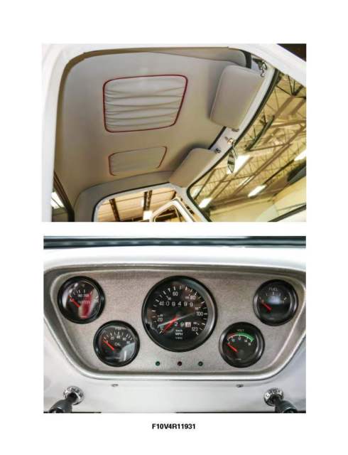 1954 White Ford F-100 Standard Cab Pickup