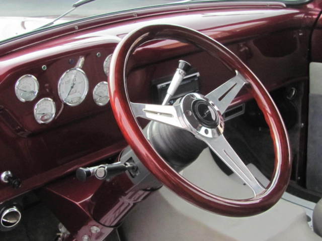 1954 Burgundy Ford F-100 Pickup