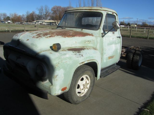 1954 Green Ford F-350
