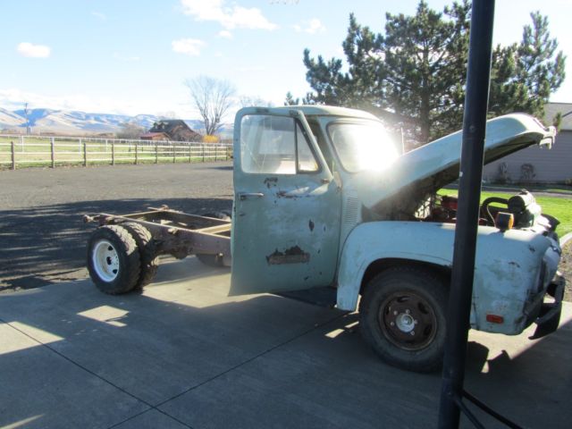 1954 Green Ford F-350