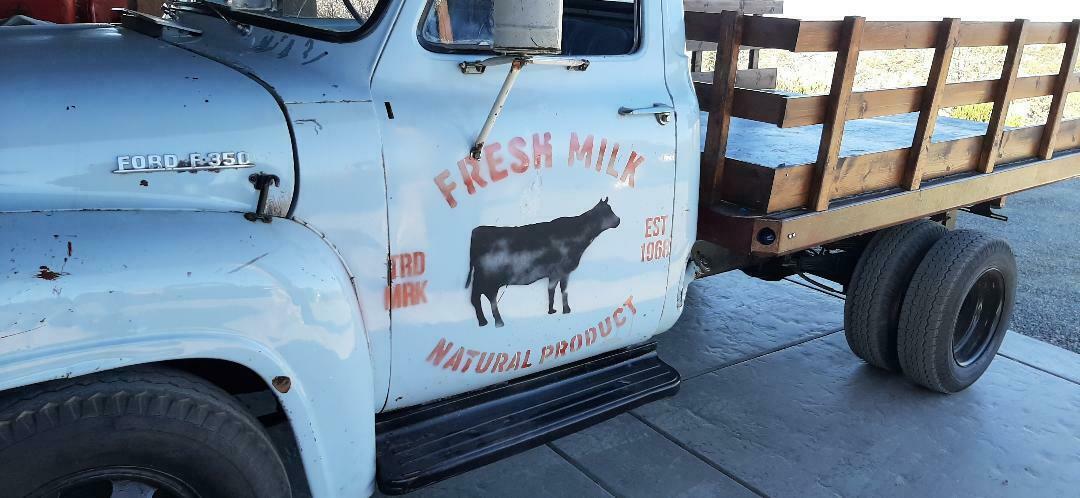 1954 Blue Ford F-350 Crew Cab Pickup