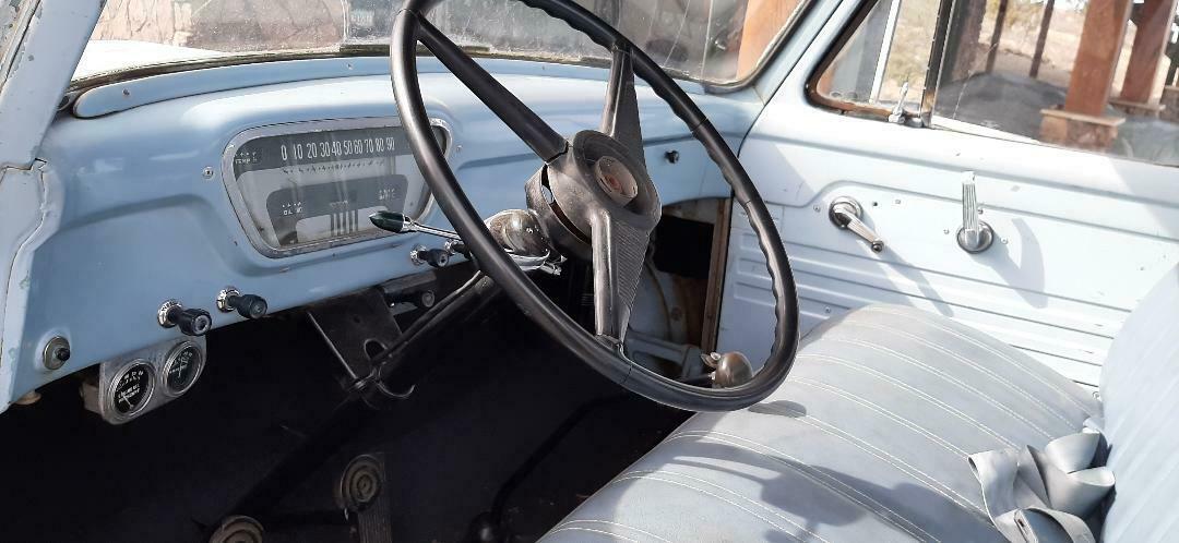 1954 Blue Ford F-350 Crew Cab Pickup