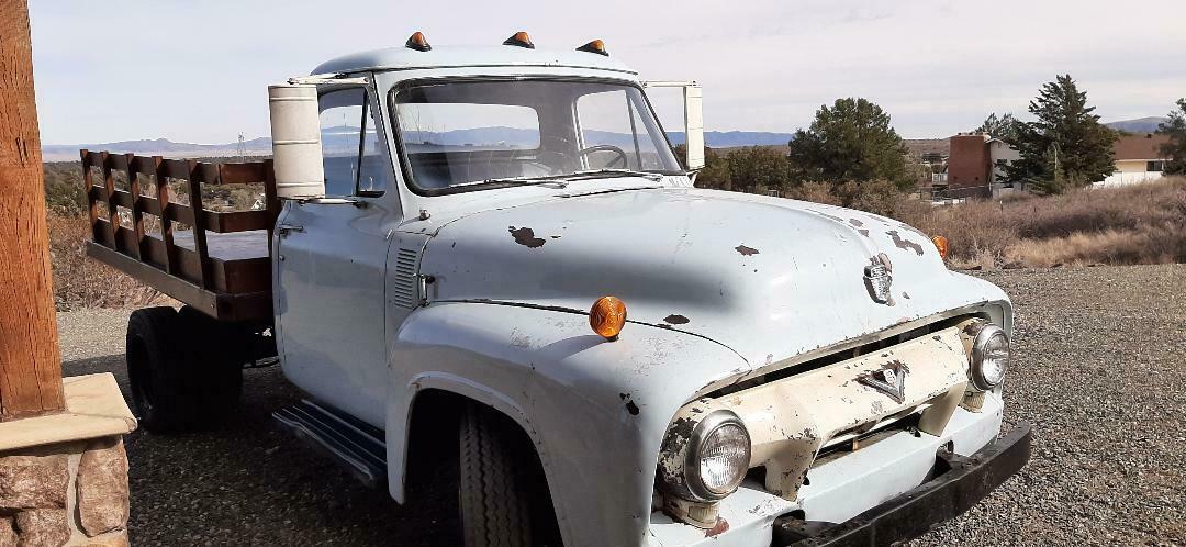 1954 Blue Ford F-350 Crew Cab Pickup