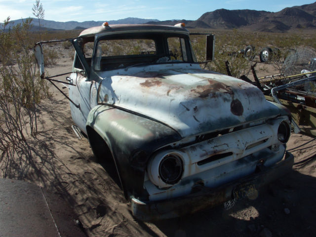 1954 White Ford F-100 Standard Cab Pickup