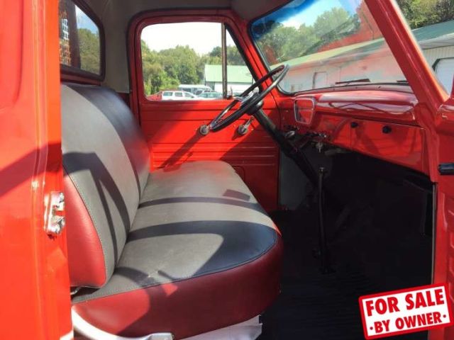 1954 Red Ford F750 Pickup Truck
