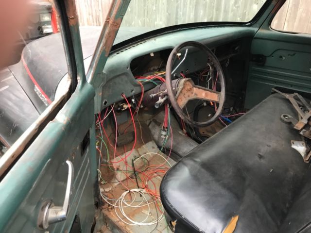 1954 Gray Ford F100 Pickup