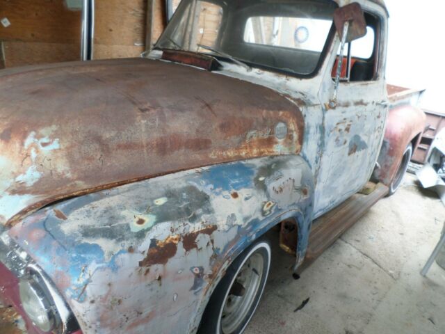 1954 Green Ford F-100