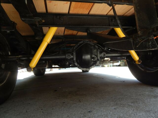 1954 blue black Ford F-100 truck