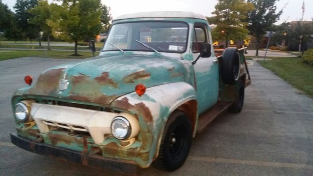 1954 Blue Ford Other Pickups