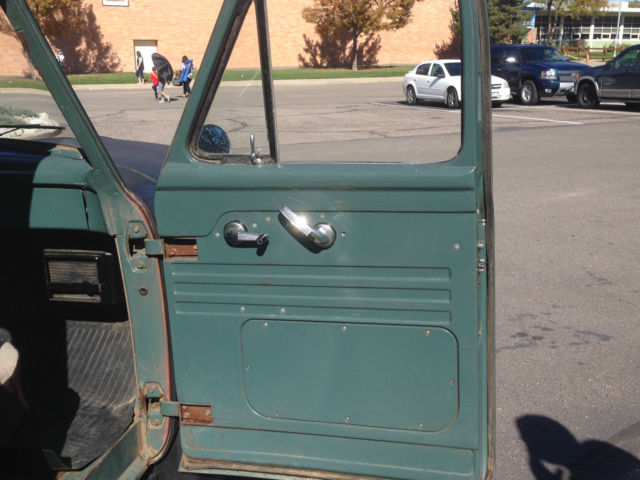 1954 Black Ford F-100 Standard Cab Pickup