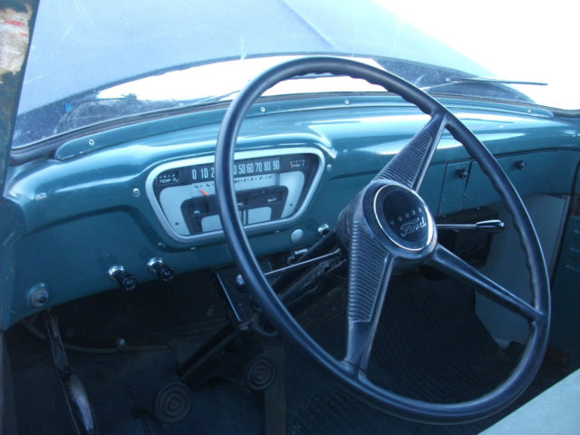 1954 Black Ford F-100 Standard Cab Pickup