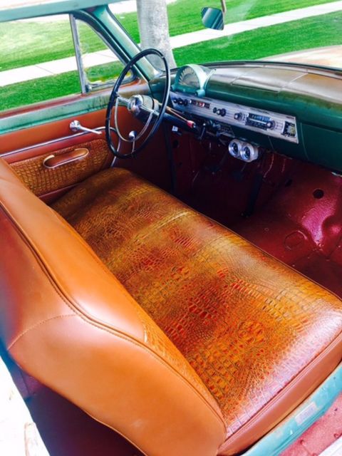 1954 Turquoise Patina Ford Ranchero converted to Ranchero Pick-up