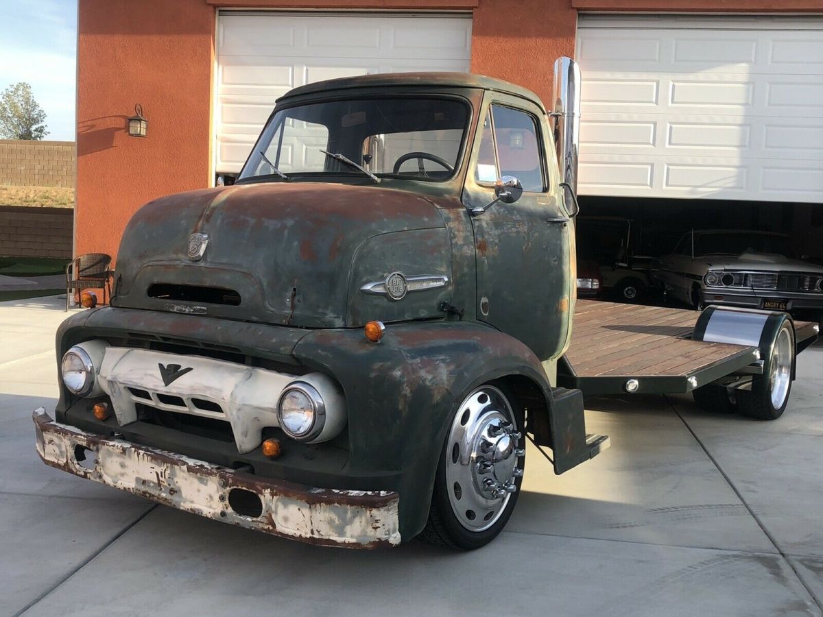 1954 Green Ford C-750