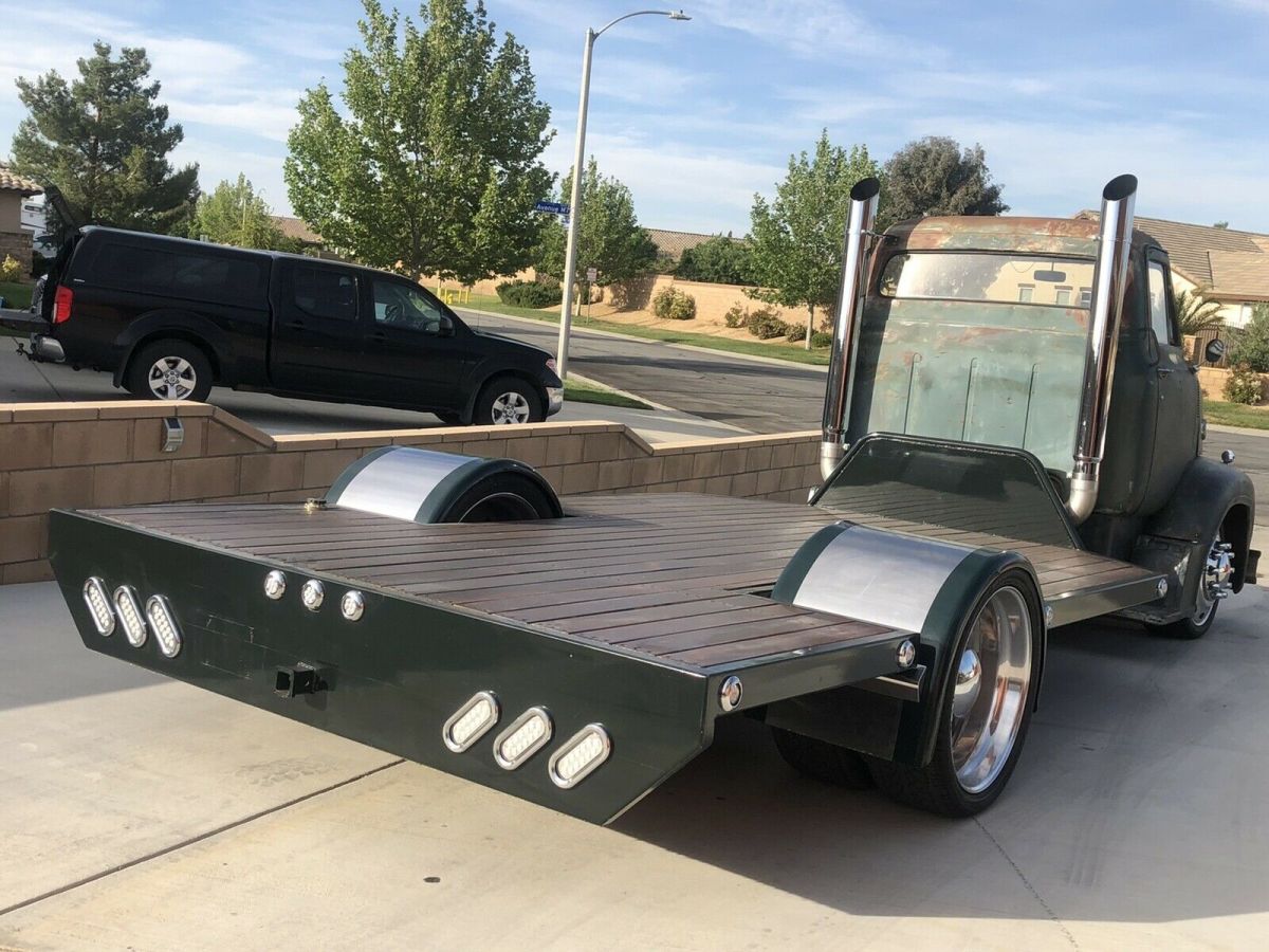 1954 Green Ford C-750