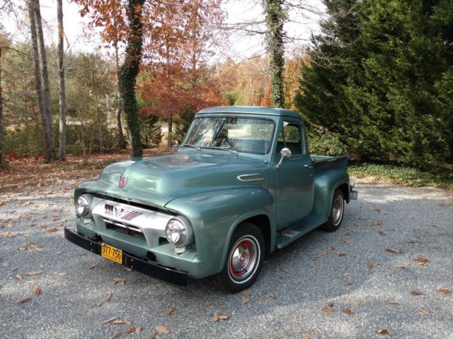 1954 Green Ford F-100 Standard Cab Pickup