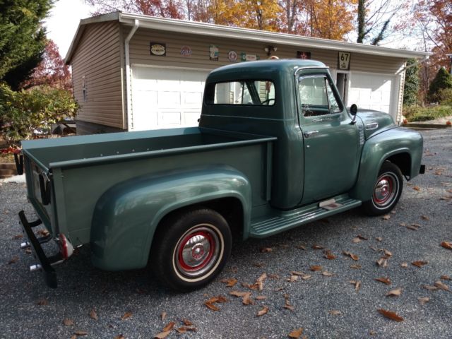 1954 Green Ford F-100 Standard Cab Pickup