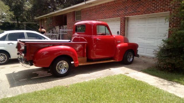 1954 Red GMC 100 Pickup