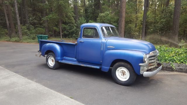 1954 Blue Chevrolet Other Pickups 5 Window