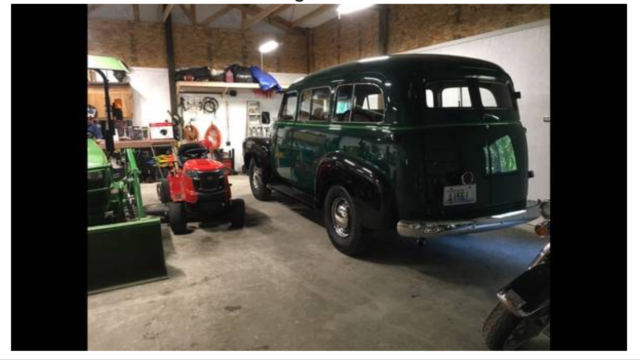 1954 Green GMC Suburban
