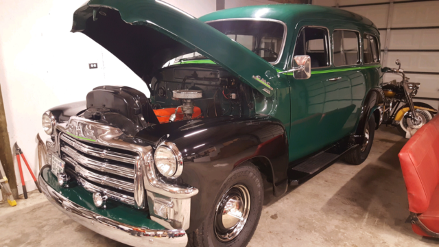 1954 Green GMC Suburban