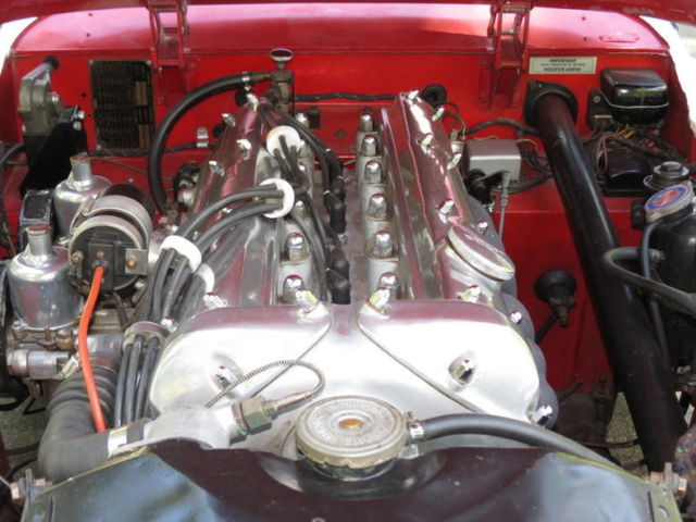 1954 White Jaguar XK Convertible