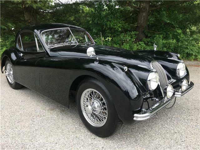 1954 Black Jaguar XK --