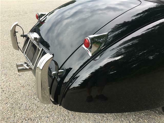 1954 Black Jaguar XK --