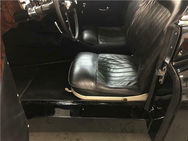 1954 Black Jaguar XK --