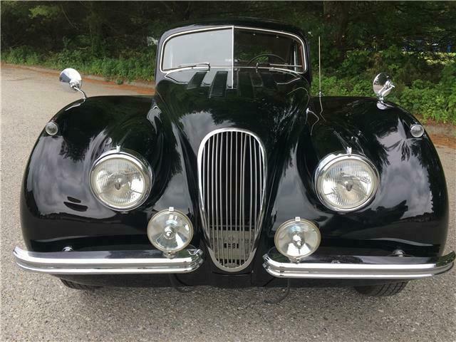 1954 Black Jaguar XK --