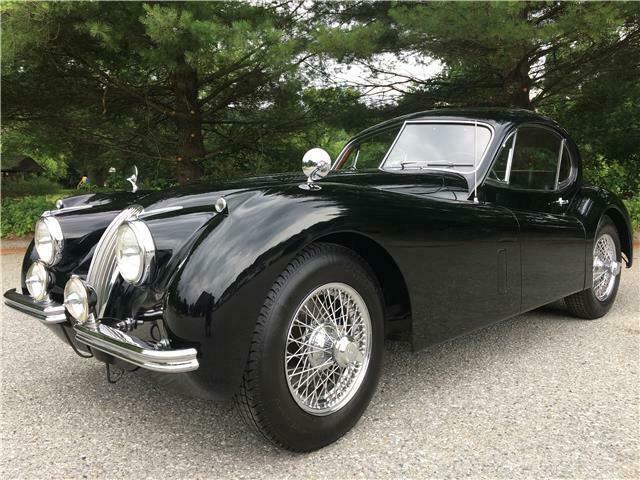1954 Black Jaguar XK --