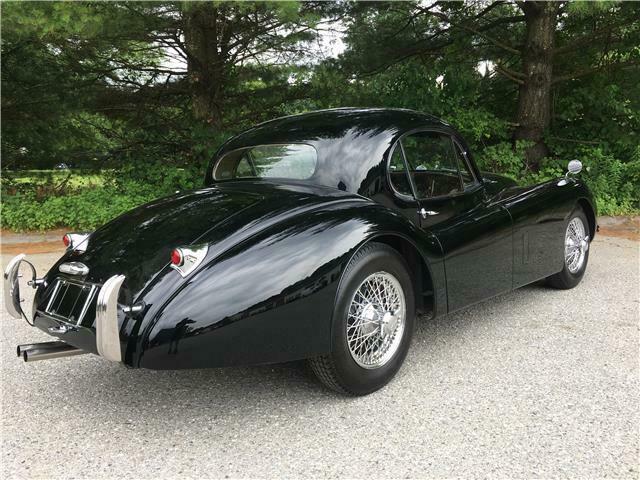 1954 Black Jaguar XK --