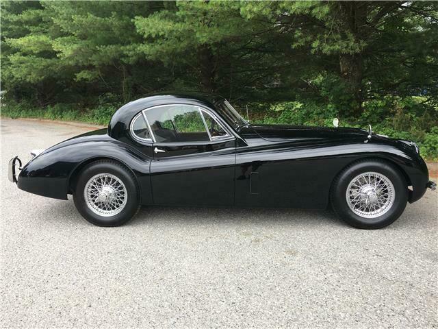 1954 Black Jaguar XK --
