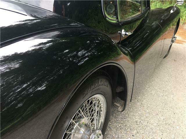 1954 Black Jaguar XK --