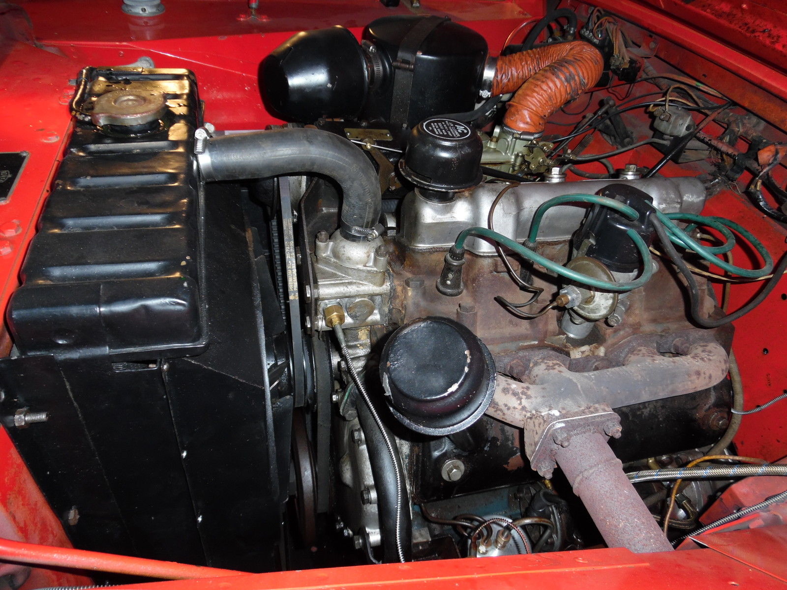 1954 Red Land Rover Other Firetruck