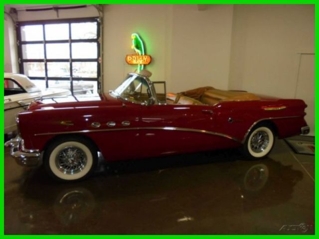 1954 Red Buick Century