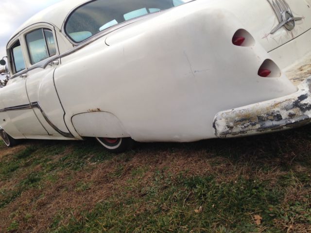 1954 White Pontiac Other Sedan