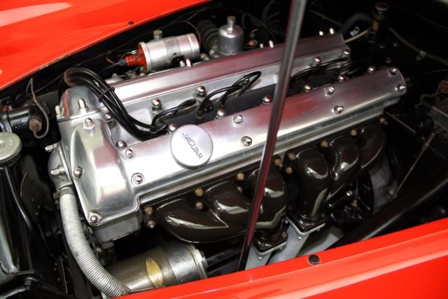 1954 Red Jaguar XK Other