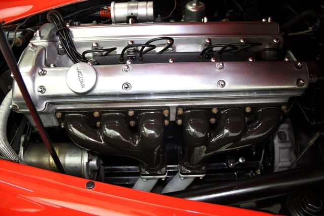 1954 Red Jaguar XK Other