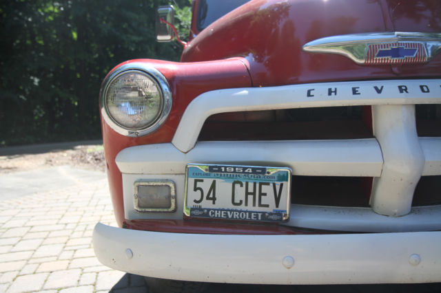 1954 Red Chevrolet Other Pickups Standard Cab Pickup, short box