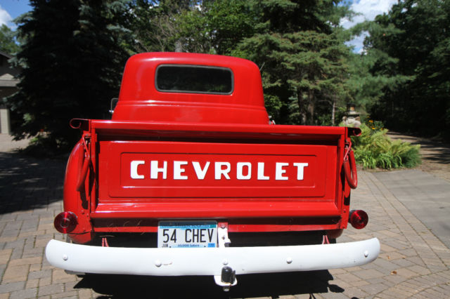 1954 Red Chevrolet Other Pickups Standard Cab Pickup, short box