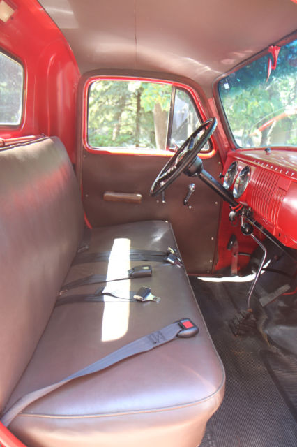 1954 Red Chevrolet Other Pickups Standard Cab Pickup, short box