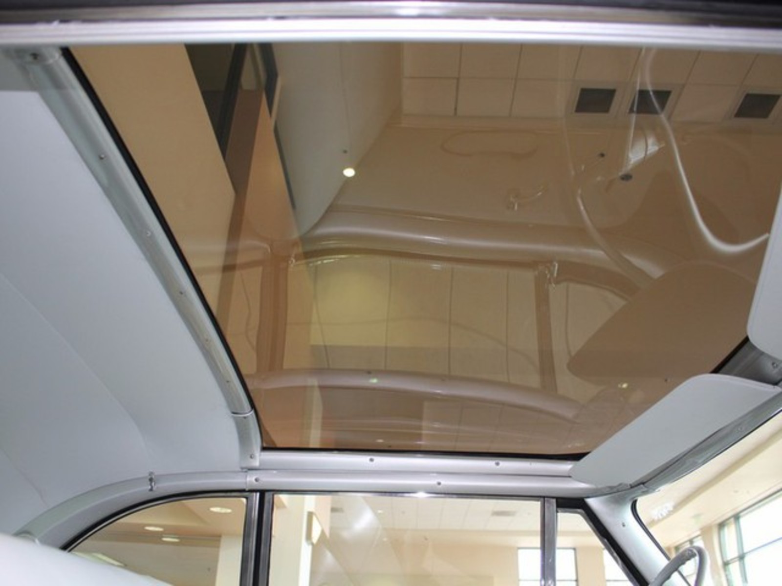 1954 Silver Ford Crestline