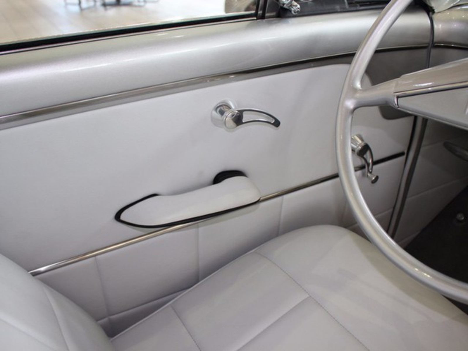 1954 Silver Ford Crestline