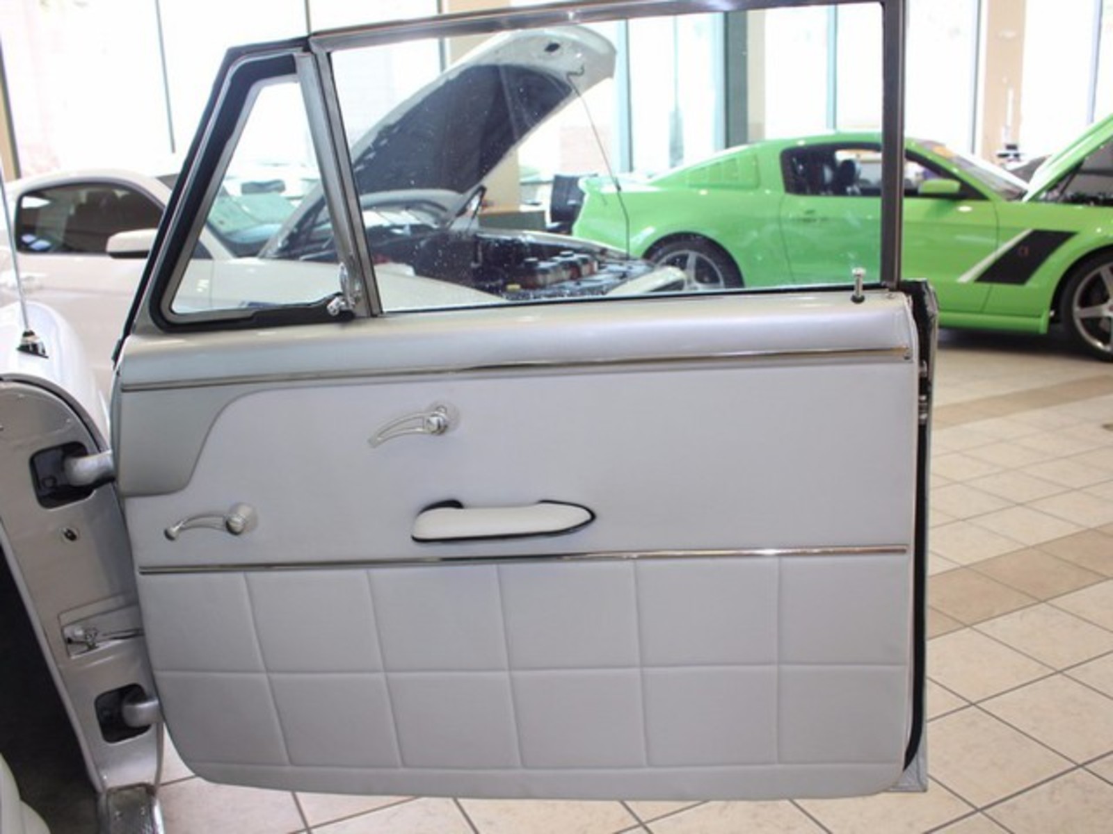 1954 Silver Ford Crestline