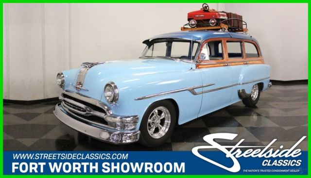 1954 Blue Pontiac Chieftain