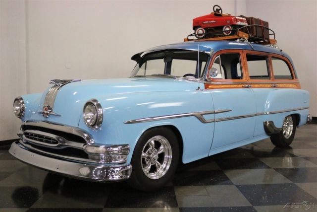 1954 Blue Pontiac Chieftain