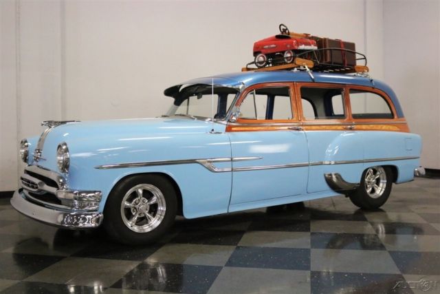 1954 Blue Pontiac Chieftain