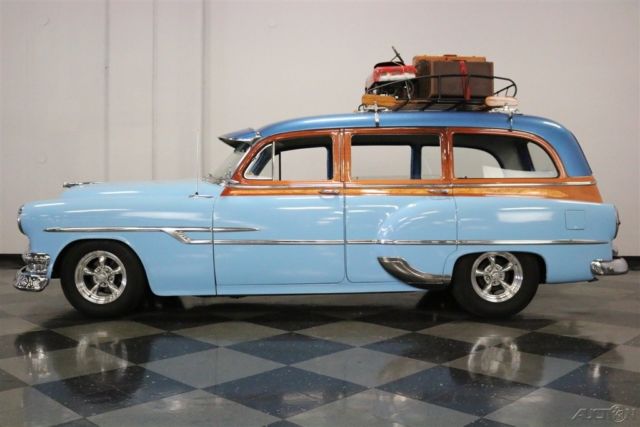 1954 Blue Pontiac Chieftain